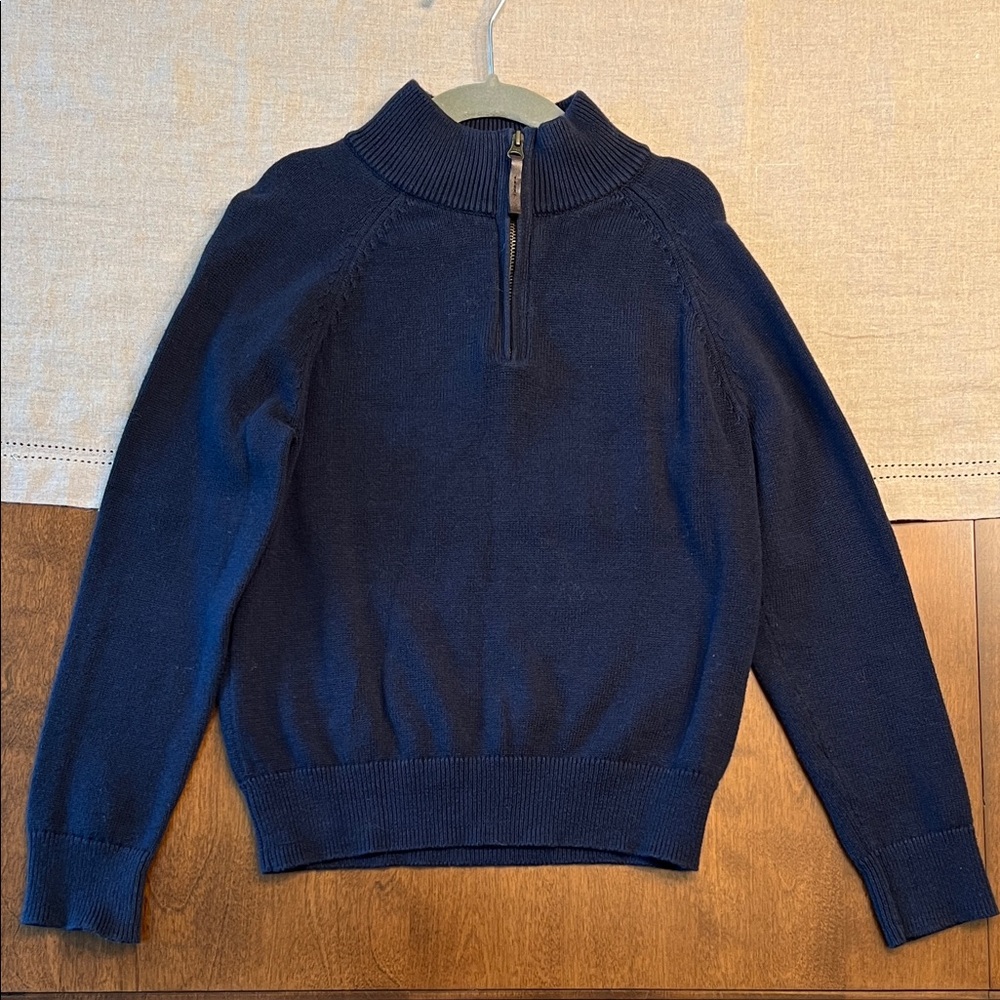 Boys Crew Cuts Size 6-7 Quarter-Zip Sweater